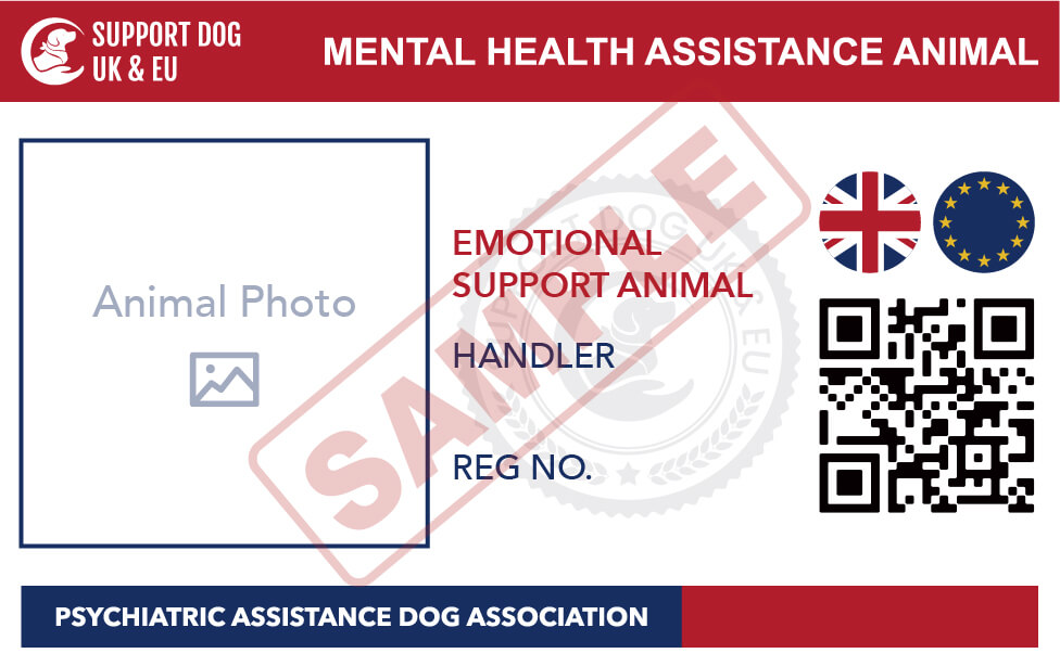 Register Your ESA Support Dog UK EU
